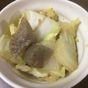 味しみ☆こんにゃく・白菜・ツナの煮もの